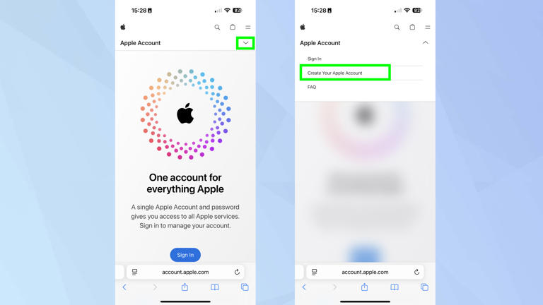 Create an Apple Account
