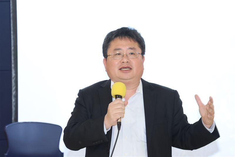 矢板明夫為印太戰略智庫執行長（圖／記者鄭孟晃攝）