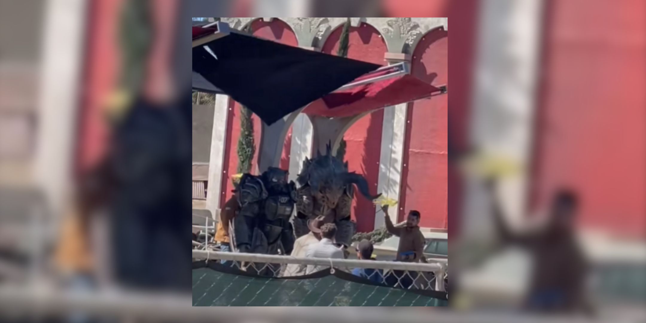 Fallout Set Leaks Confirm Deathclaws, NCR Power Armour