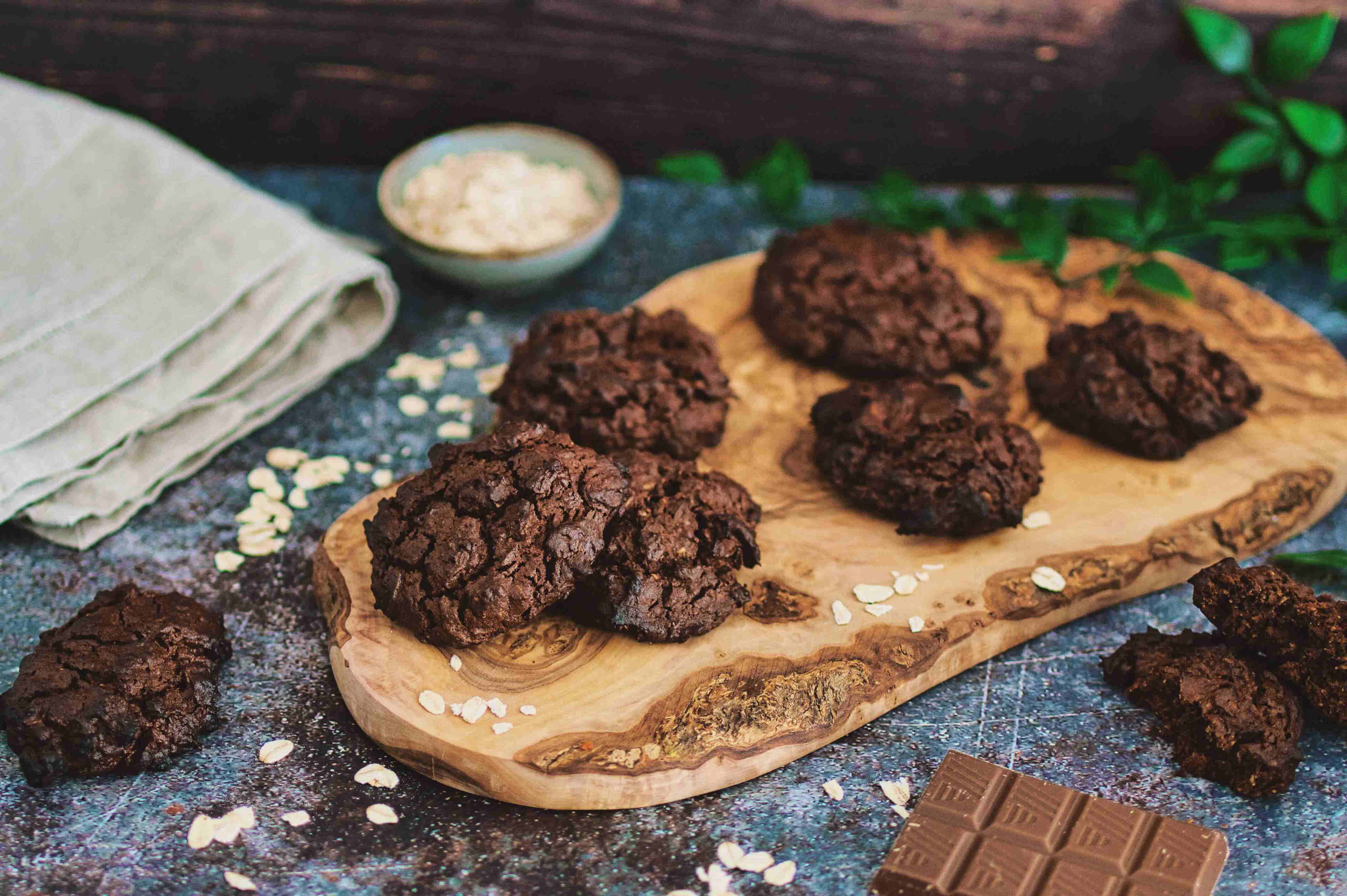 Rezept: Schokoladen-Erdnussbutter-Cookies