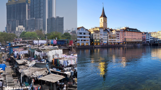 An Indian man talks about India's lack of infrastructure when compared to Europe