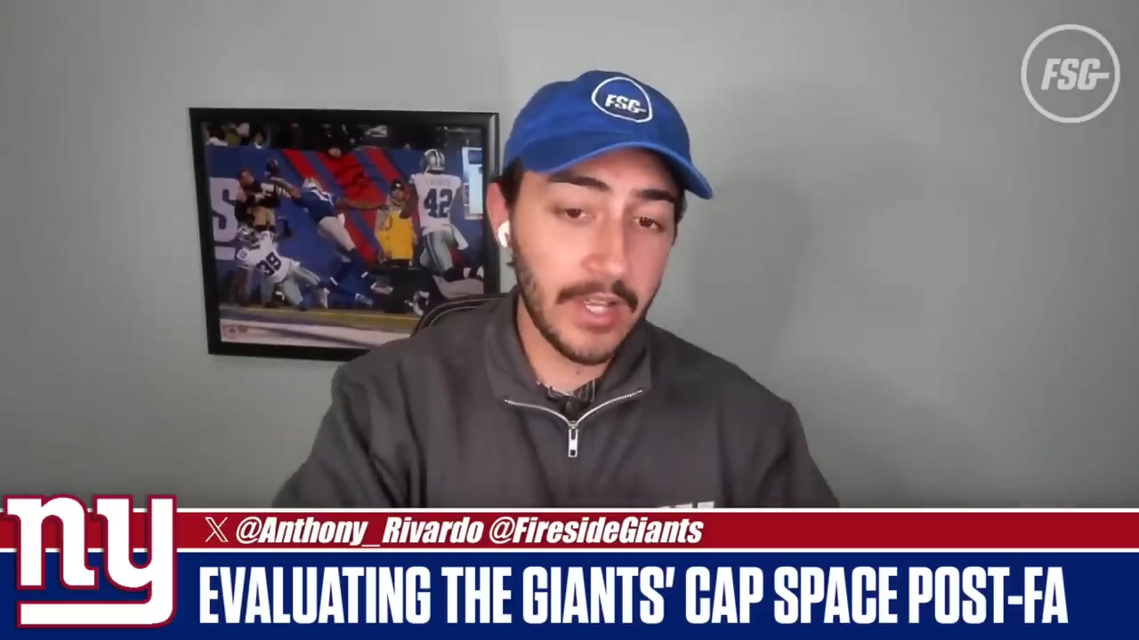 Evaluating the Giants’ Cap Space Post-Free Agency