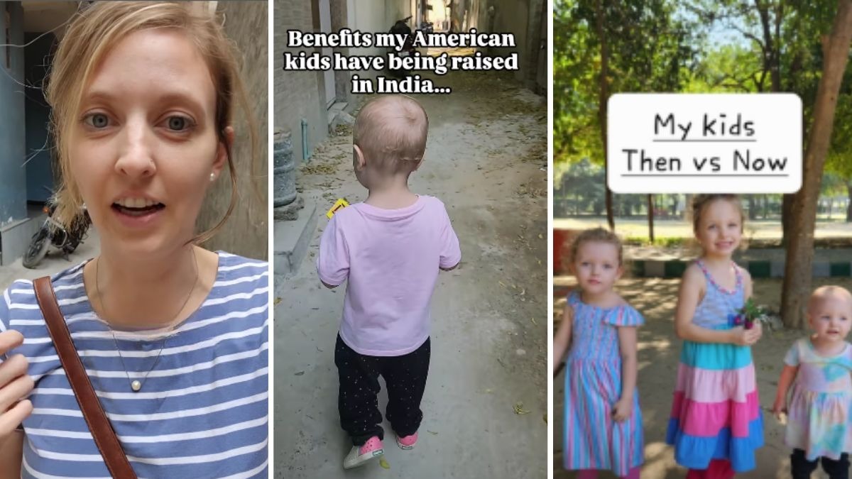 American woman explains why she prefers raising her children in India over US
