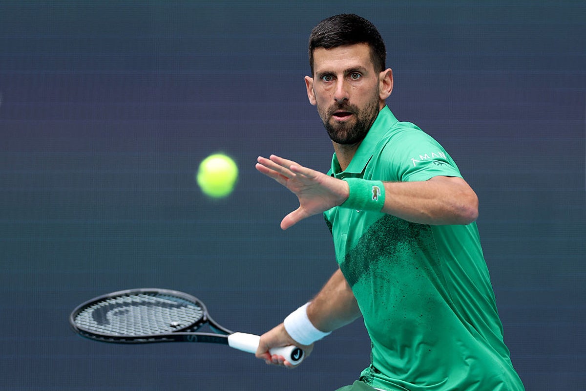 Novak Djokovic vs Jakub Mensik LIVE: Miami Open final suspended as