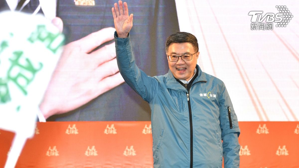 行政院長卓榮泰邀請人民一起挺民主、保台灣。 （圖／胡瑞麒攝）