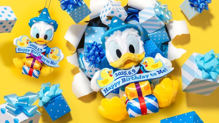 Full List of Donald's Birthday Merchandise Coming to Tokyo