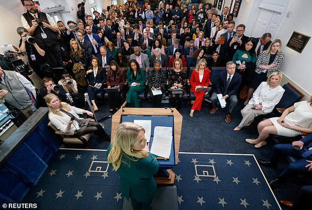 It will mean that for the first time in modern history, the White House rather than the press will dictate where reporters sit during official briefings