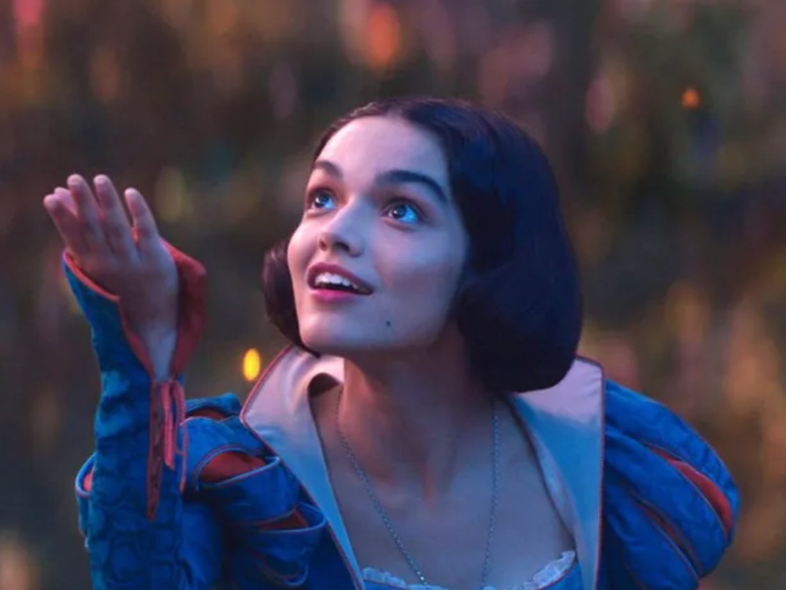 Rachel Zegler in the Disney remake of ‘Snow White’ (Disney)