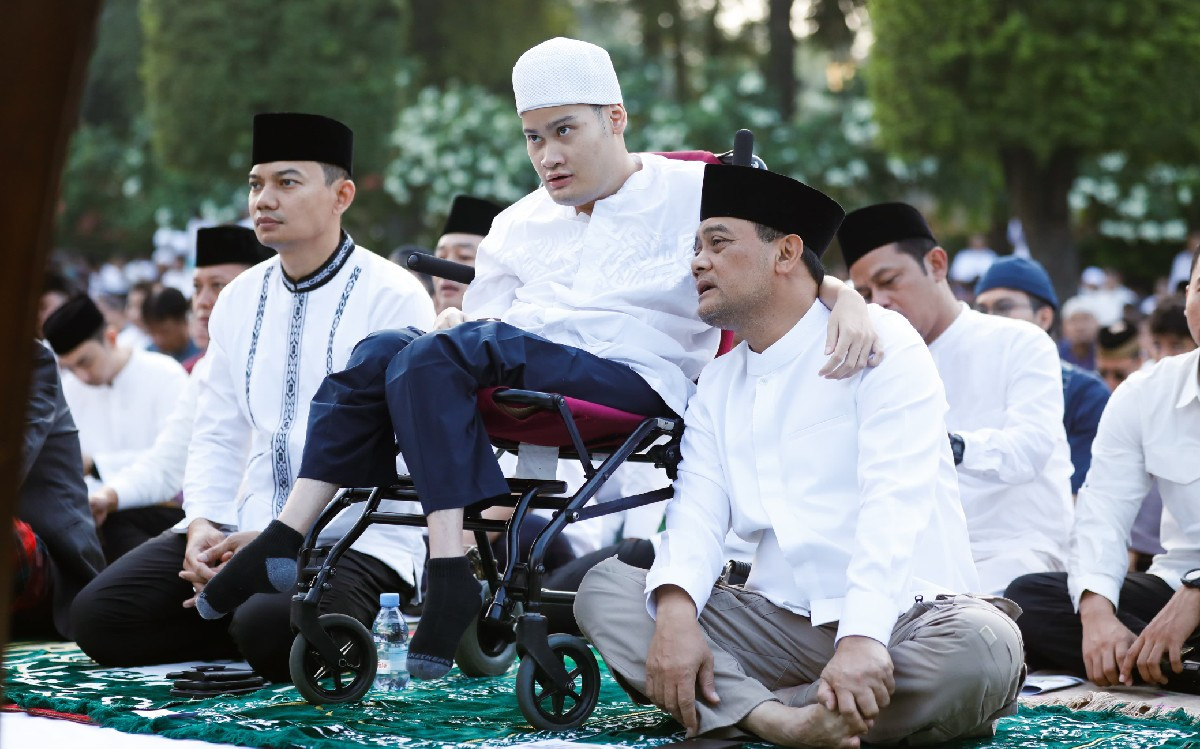 Salat Id Pertama Jadi Gubernur, Ahmad Luthfi Minta Warga Bangun Jawa Tengah