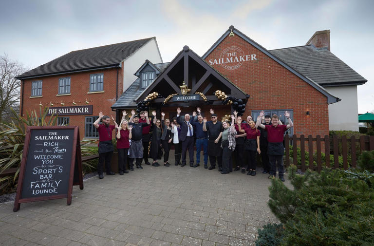 The Sailmaker pub unveils a fresh new look after refurbishment