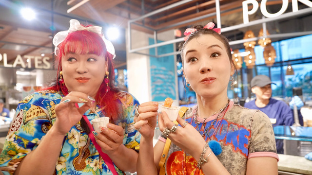 仲里依紗＆親友ぺえがハワイでドカ買い！