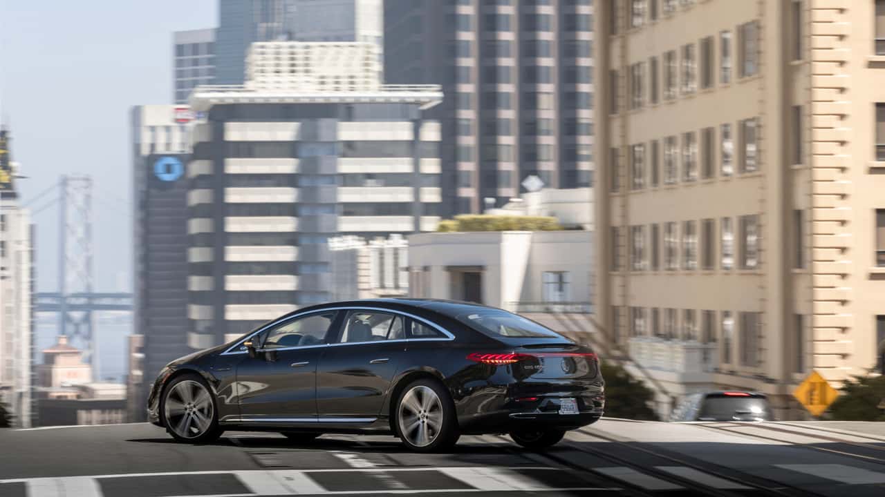 Mercedes EQS 450+ review