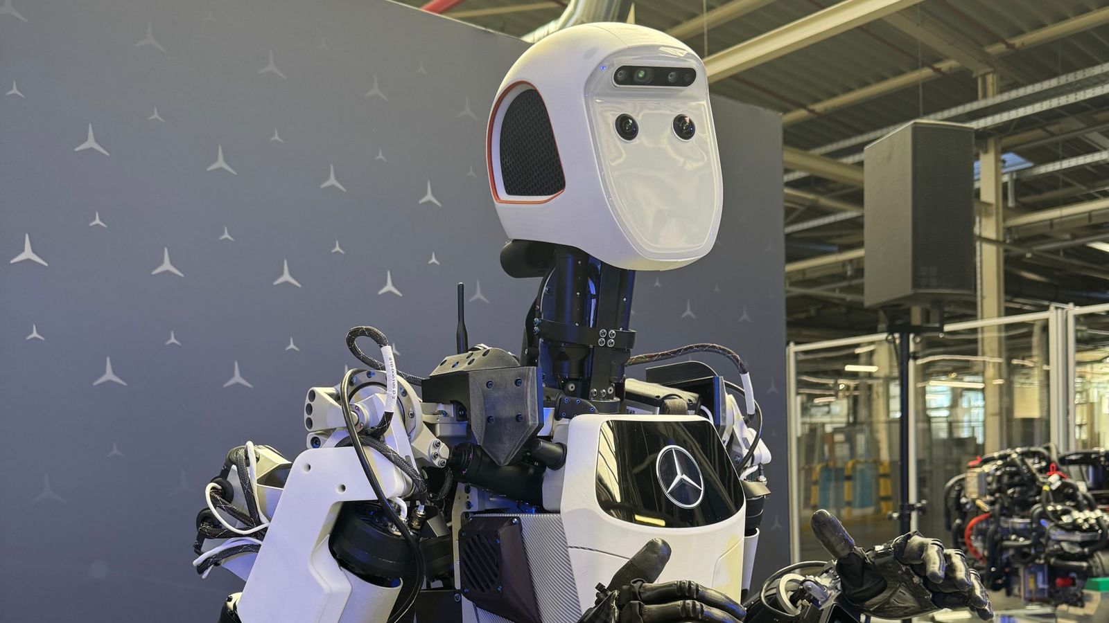 Meet the human-like robot on its first day of work