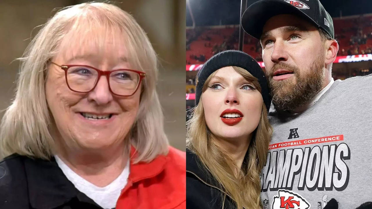 Travis Kelce's Mother Donna Celebrates Taylor Swift's Win At