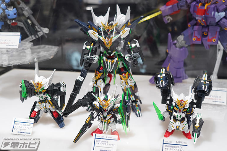 Zガンダム』ガンプラ「HG 1/144 サイコ・ガンダムMk-II」が展示