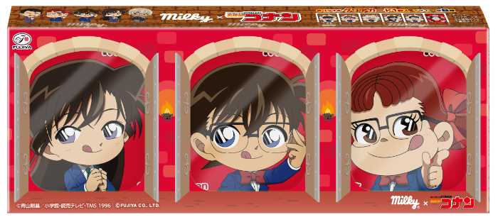【不二家×名探偵コナン】待望のコラボが実現♡限定デザインのミルキーなどが登場