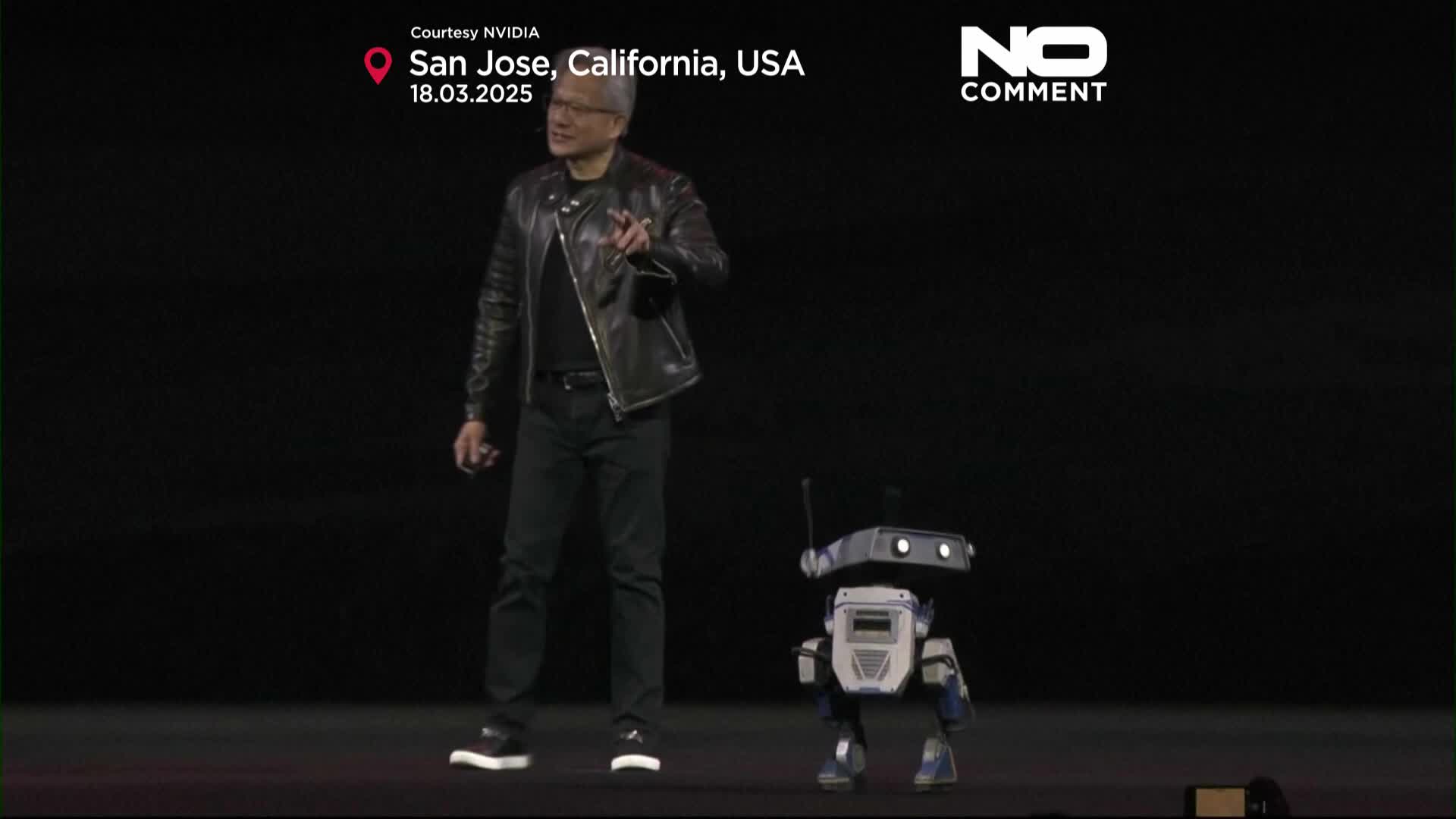 Nvidia’s AI robot ‘Blue’ stuns with live interaction