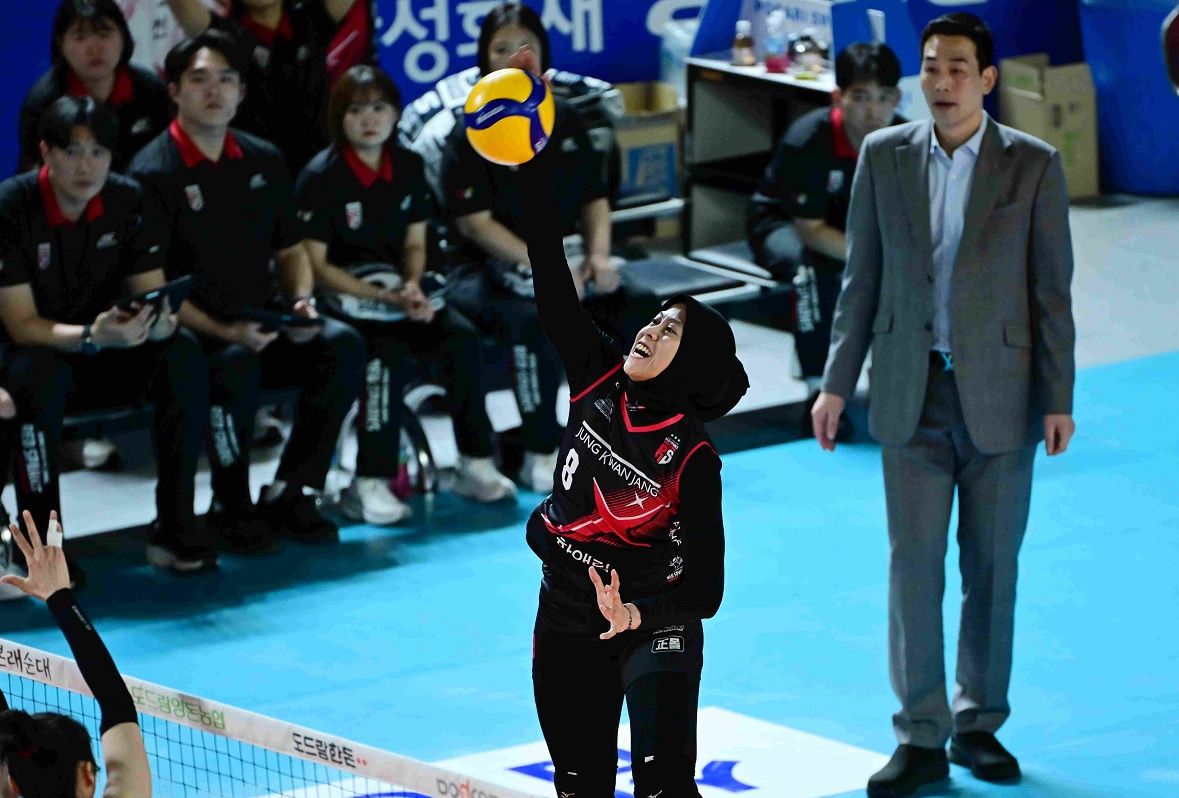 Skor Teratas Liga Voli Korea: Megawati, Si Penyerang Tanpa Henti yang Mematikan di Turnamen Musim Semi