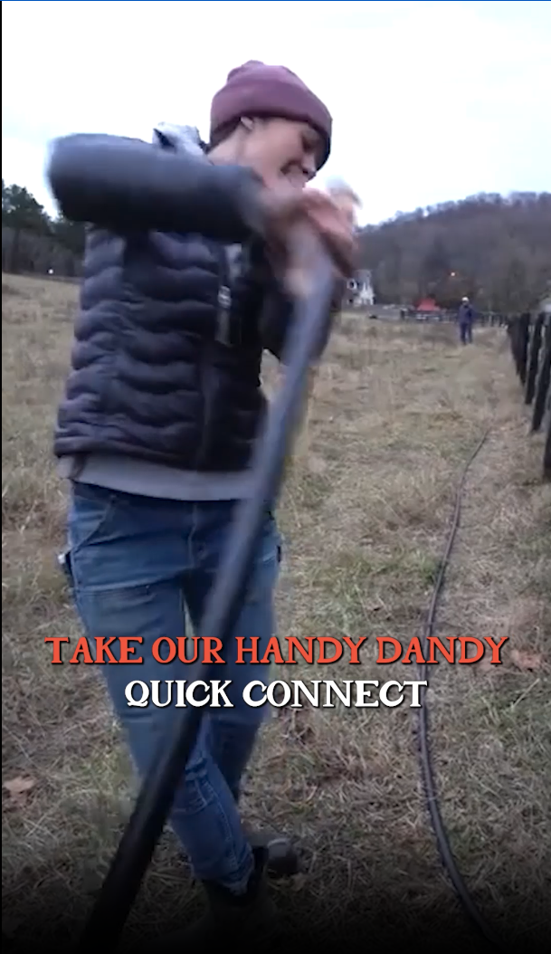 Small farm's creative water solution