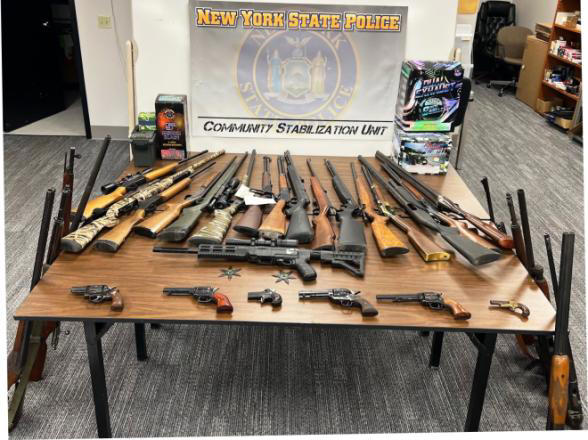 NYSP arrest pair in major firearms and animal cruelty investigation