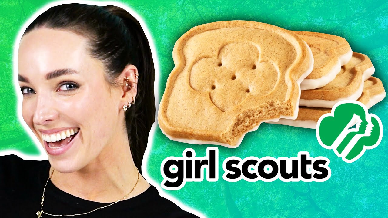 Irish people try new Girl Scout cookies