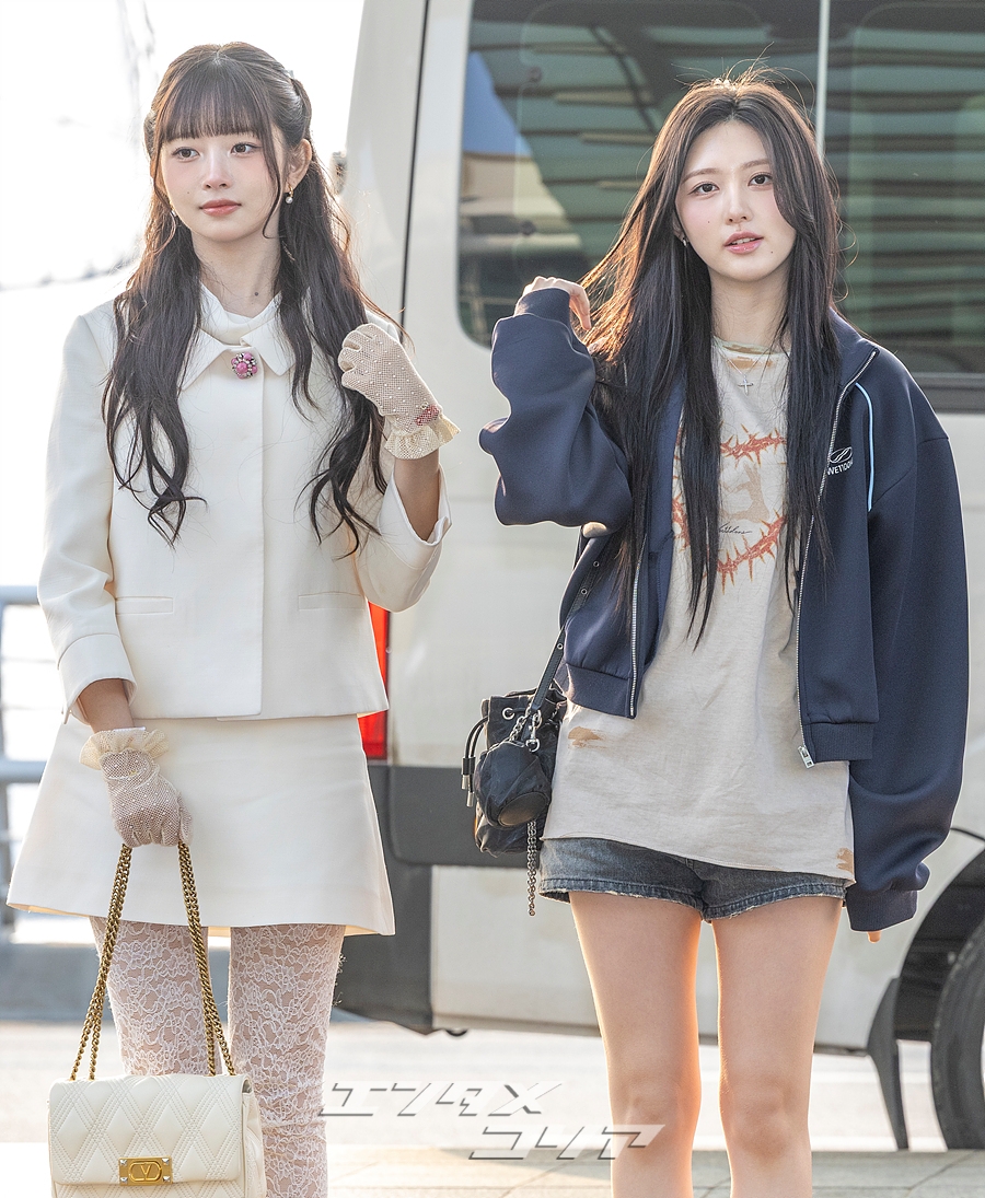 フォト】IVEレイ＆ガウル「好対照の美しさ」