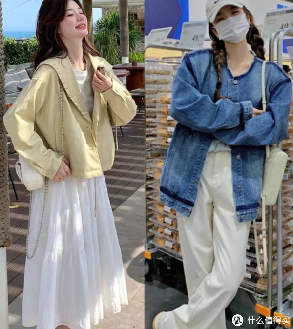 女生半身裙和连衣裙穿搭技巧