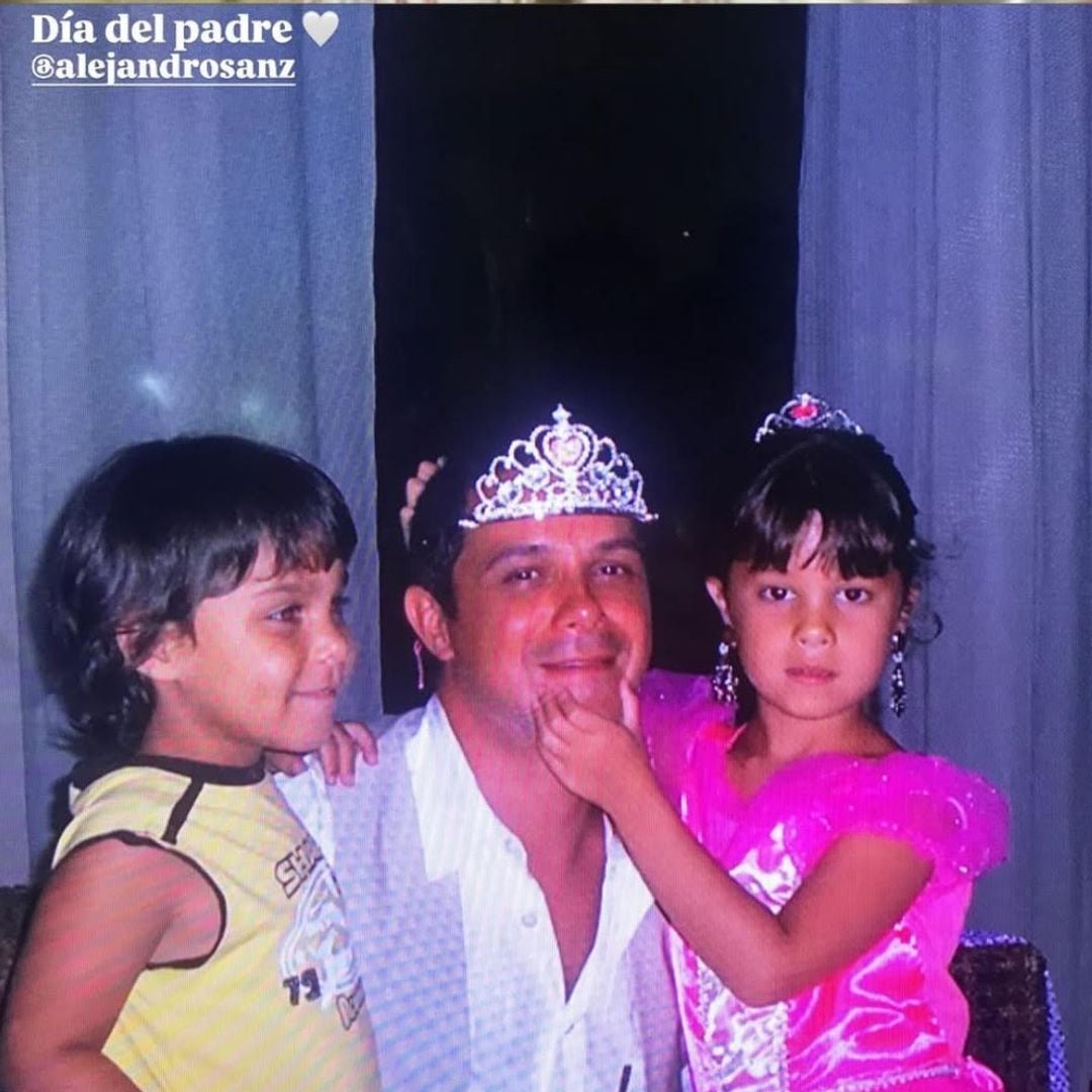 Alejandro Sanz celebra el Día del Padre y comparte fotos con sus hijos