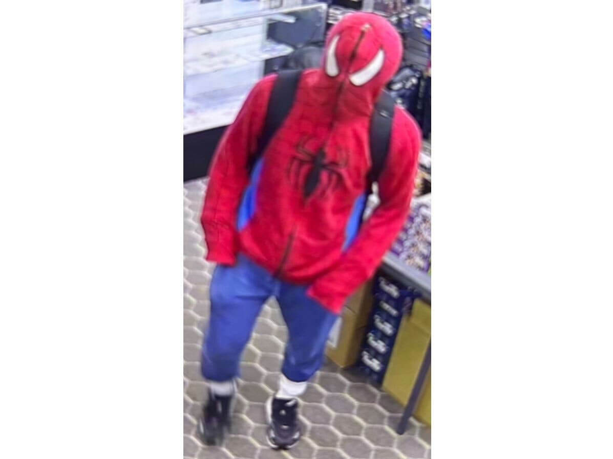 MD Man In Spider Man Suit Cited For Taking $10K In Merchandise: Police MD Man In Spider Man Suit Cited For Taking $10K In Merchandise: Police