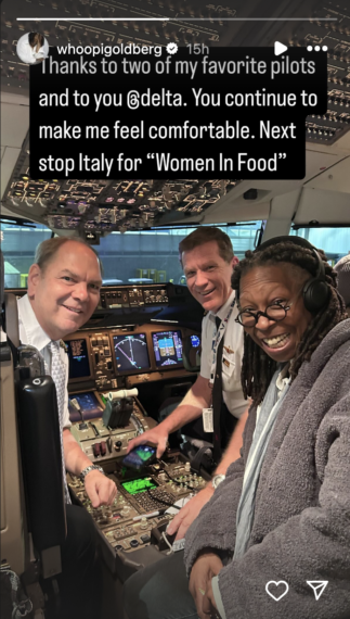 Whoopi Goldberg heading to Italy and missing The View