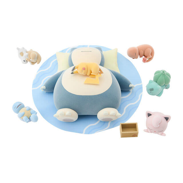 ポケモンスリープ』大きなカビゴンが、すやすやピカチュウや
