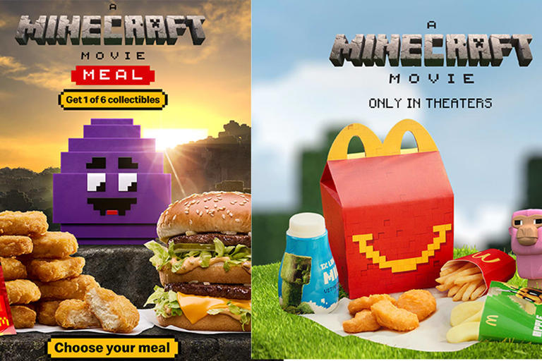 What To Expect From The Minecraft McDonald's Happy Meal & Why It's