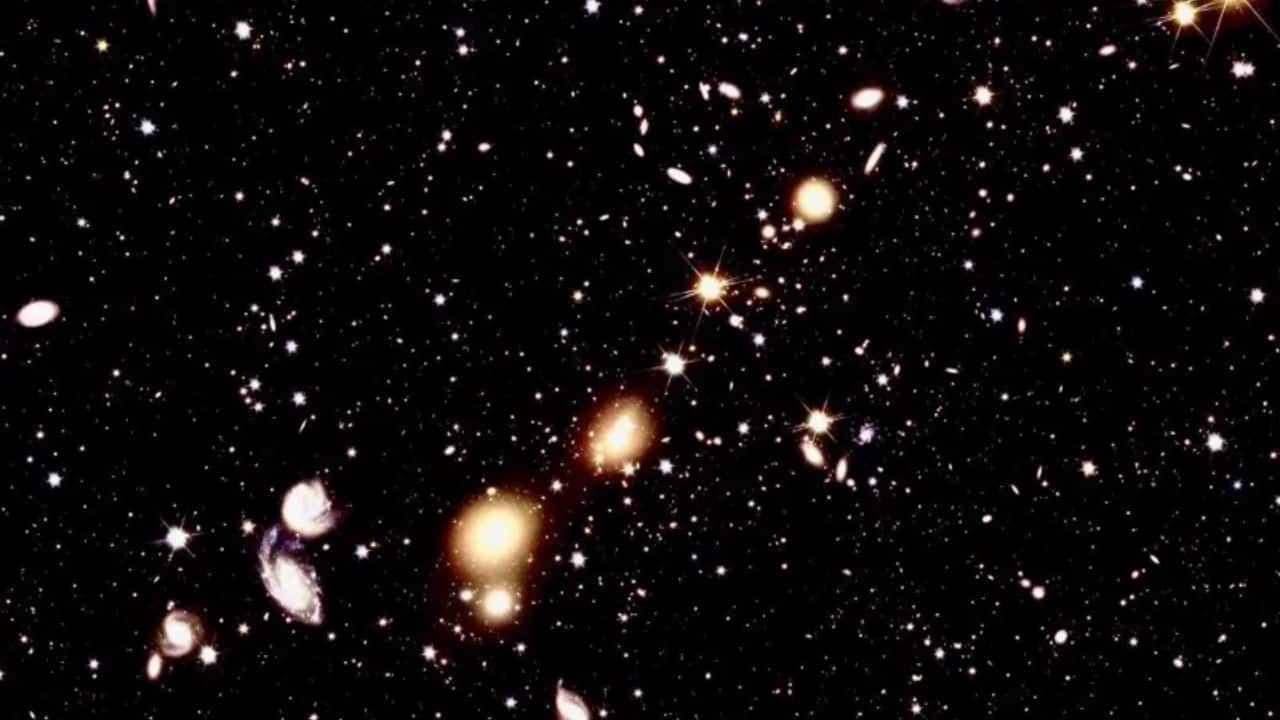 The force driving galaxies apart is not acting as expected. (Image: ESA)