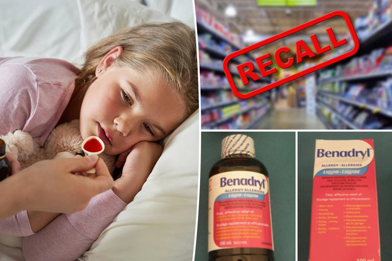 Thousands of bottles of Benadryl recalled due to ‘child poisoning’ risk