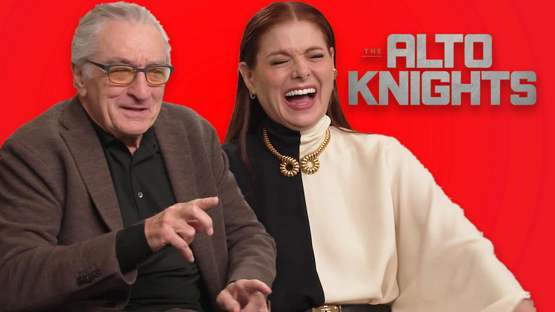 Robert De Niro & Debra Messing Discuss The Alto Knights