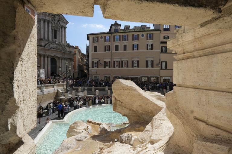 A Rare Peek At The Hidden Waterworks Behind Rome’s Trevi Fountain