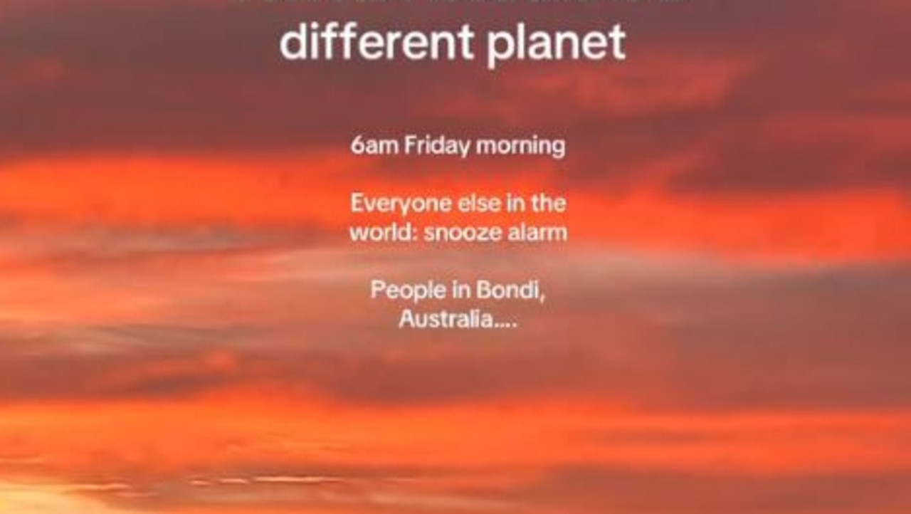 6am scenes at Bondi astound the world