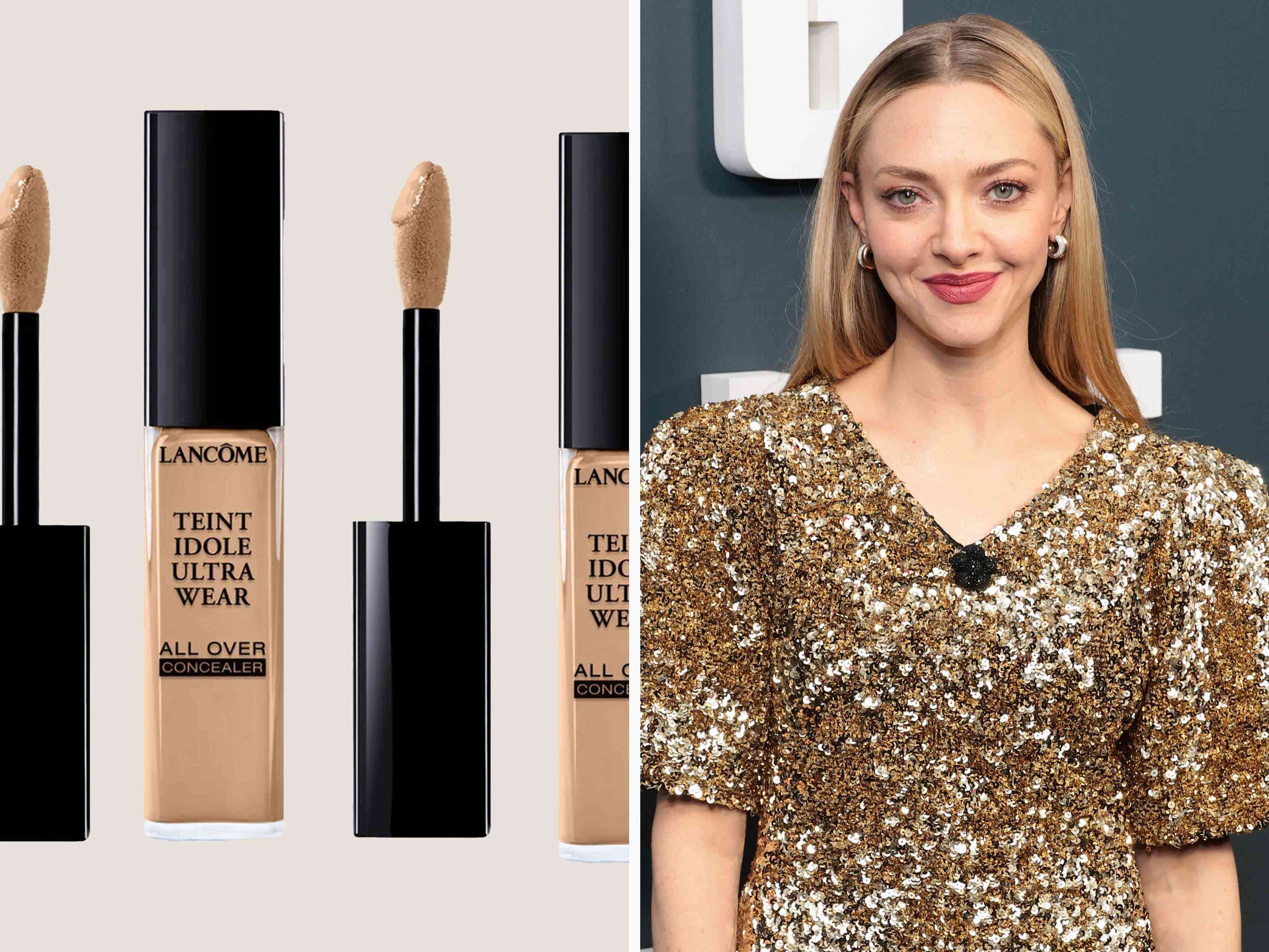 Amanda Seyfried Swaps Foundation for the Plumping Concealer She “Can’t