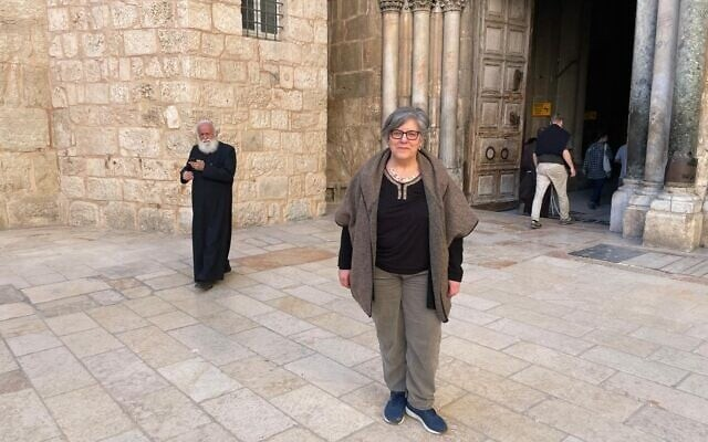 Η Francesca Romana Stasolla, καθηγήτρια Χριστιανικής και Μεσαιωνικής Αρχαιολογίας στο πανεπιστήμιο Sapienza της Ρώμης. (Φωτογραφία Rossella Tercatin/Times of Israel.)