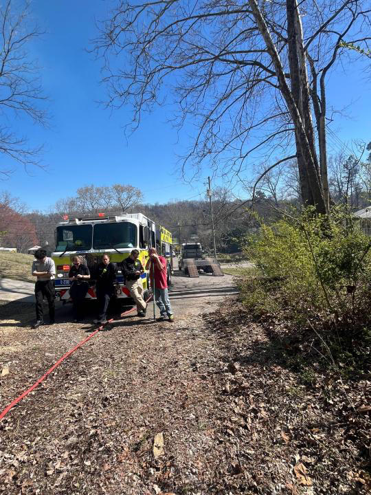 Rural Metro responds to brush fire in Halls, public urged not to burn