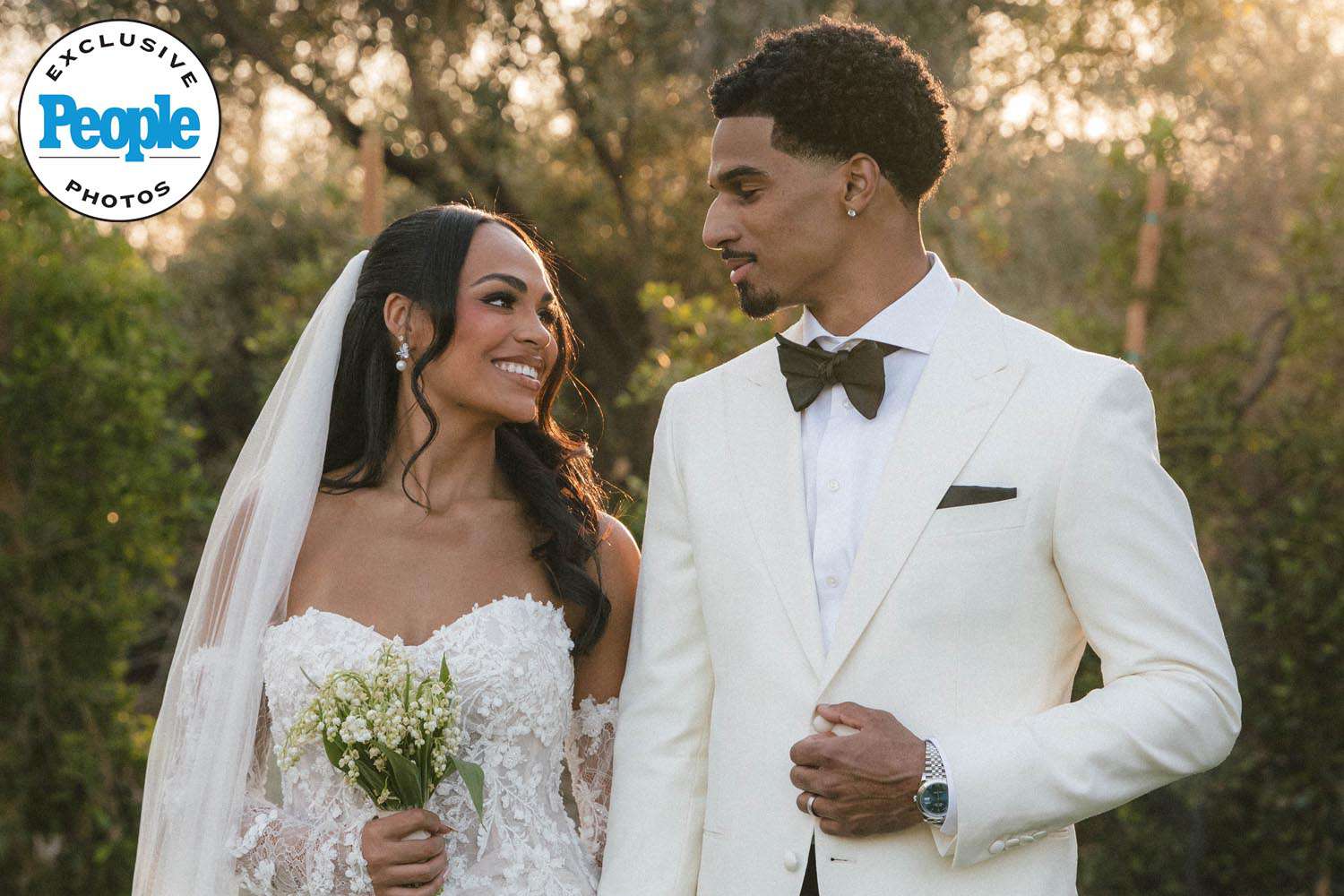 Atlanta Falcons' Keith Taylor Marries Jaeden Hooker in Black and White