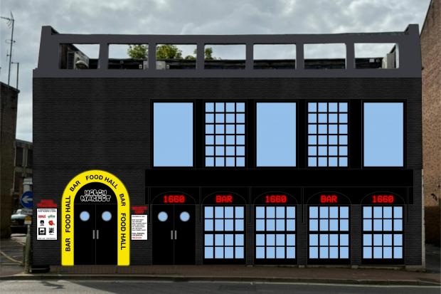 Winchester's nightclub turned food hall to be complete by November