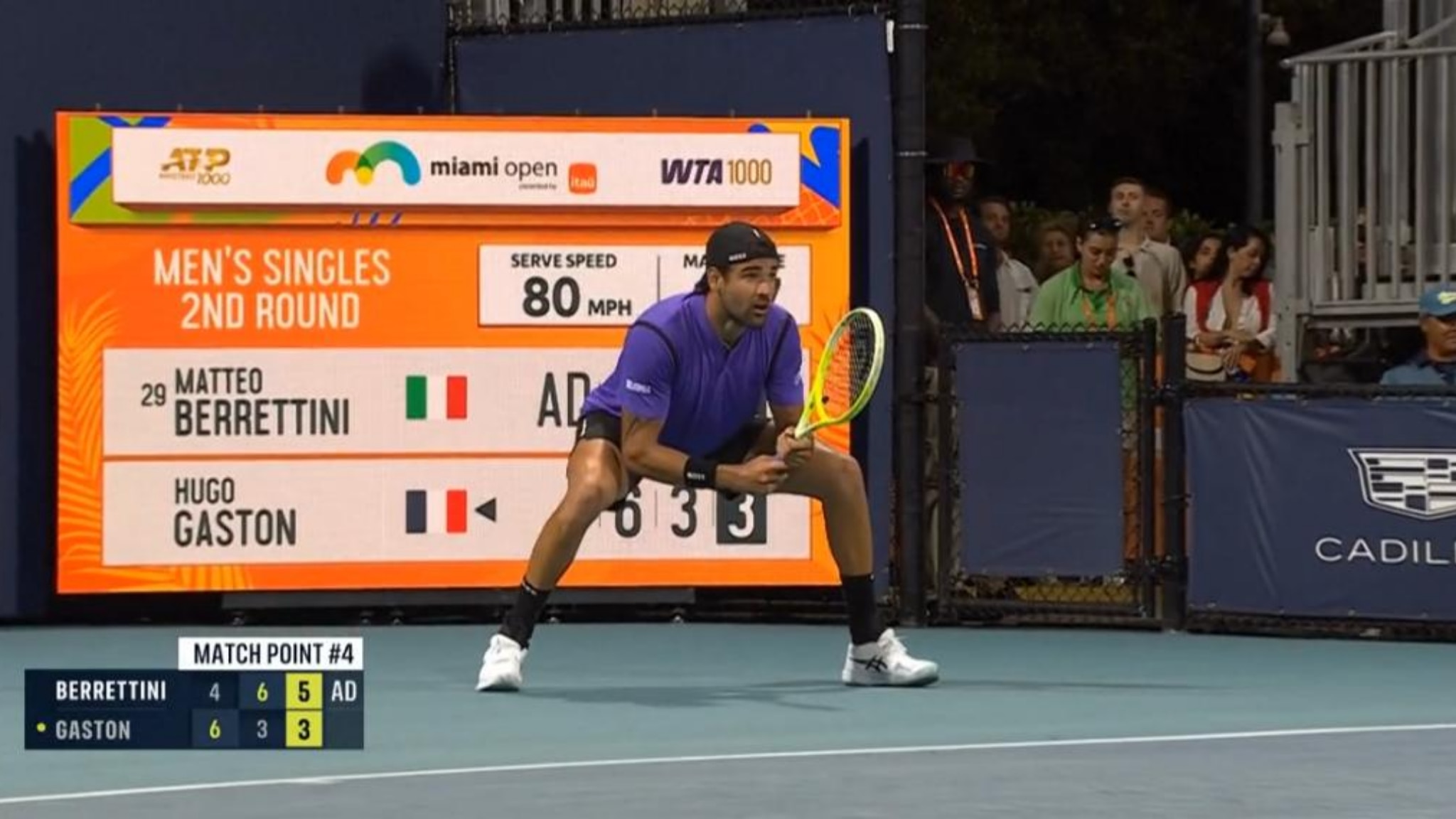 Miami Open: Berrettini elimina Gaston e accede al terzo turno. Esordio ...