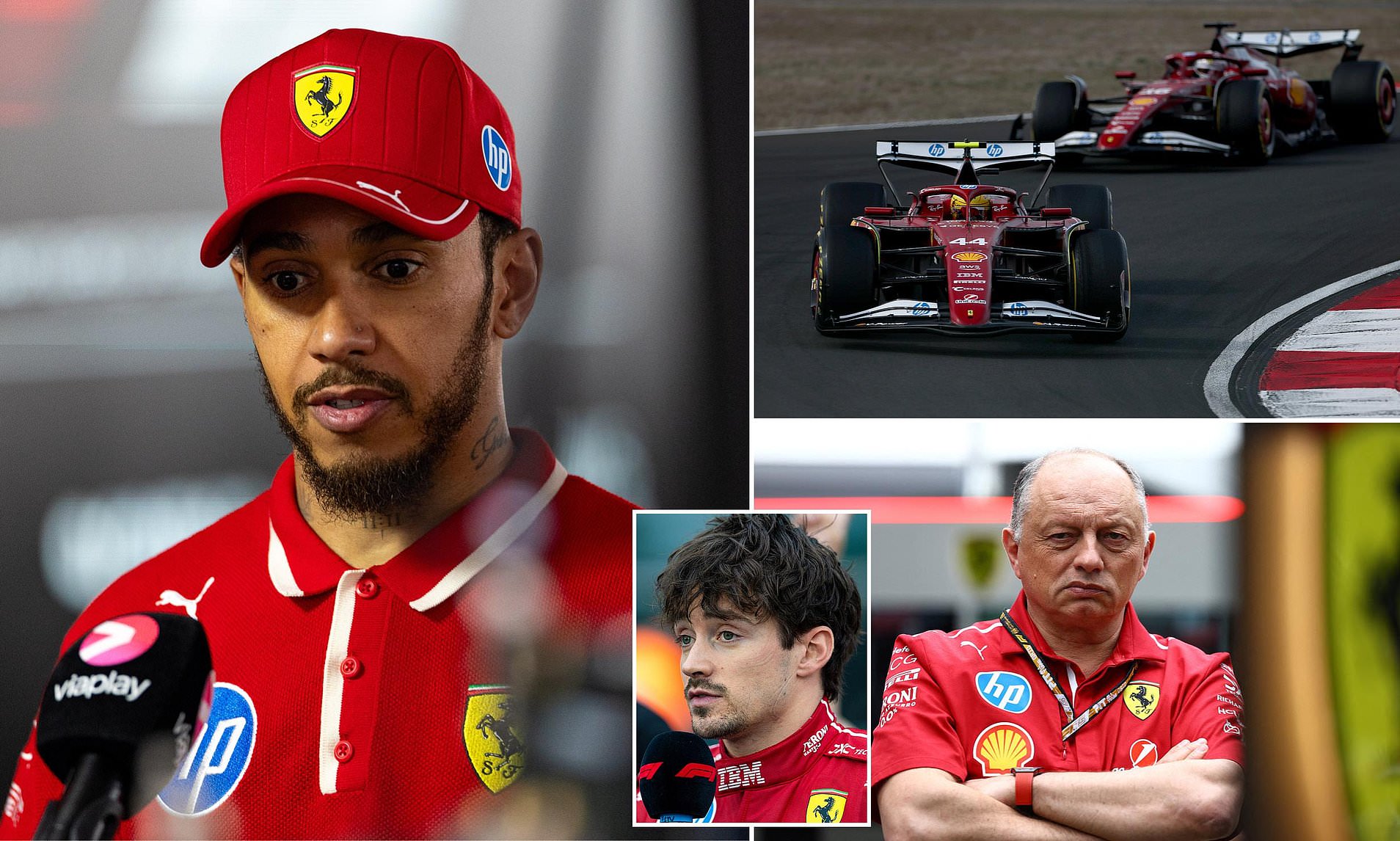 Truth behind Lewis Hamilton's 'refusal' to swap places with Charles