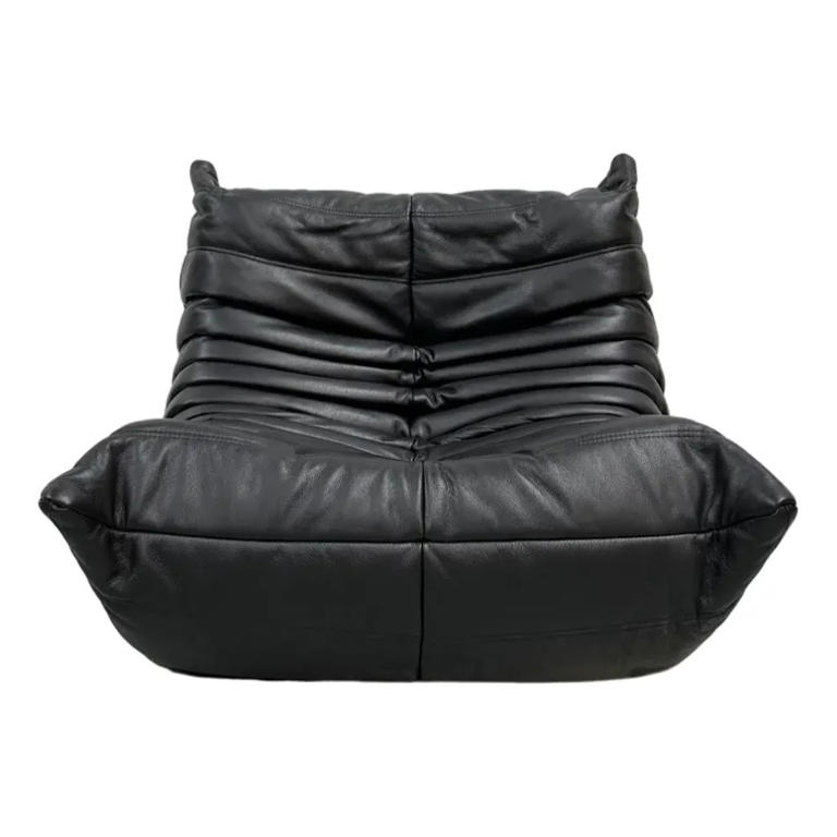 I was so undecided about black leather – but Nate Berkus just persuaded ...