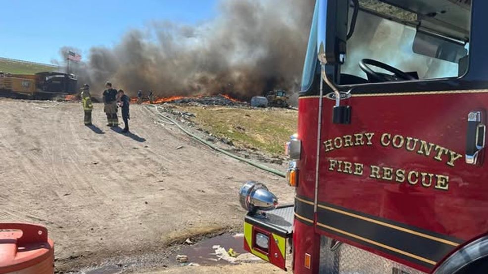 large-debris-pile-fire-near-landfill-in-horry-co-contained-smoke