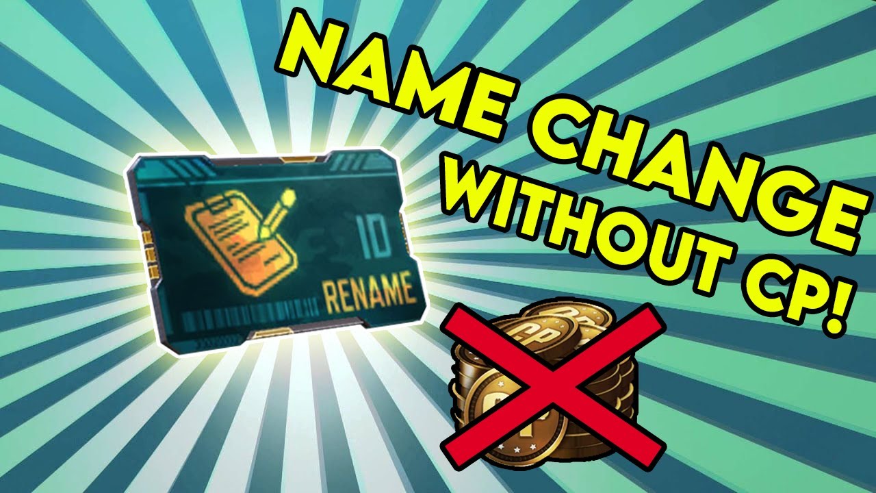 How to buy and use a Rename Card in less than 3 Minutes