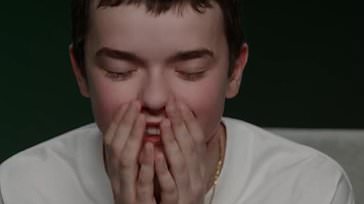 The teenager was in shock watching clip back (Picture: Getty Images)