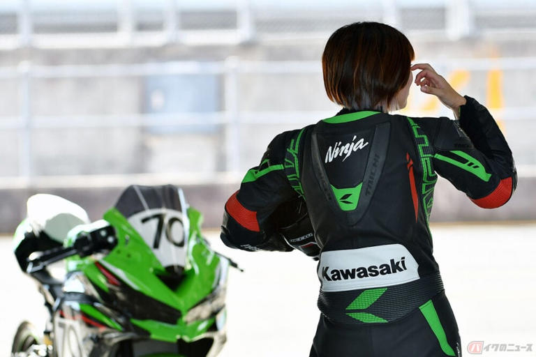 kawasaki バイク 革ツナギS レーシングスーツ