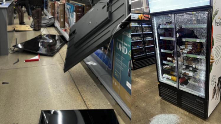 Man's supermarket rampage leaves thousands in damage inside Holland ...